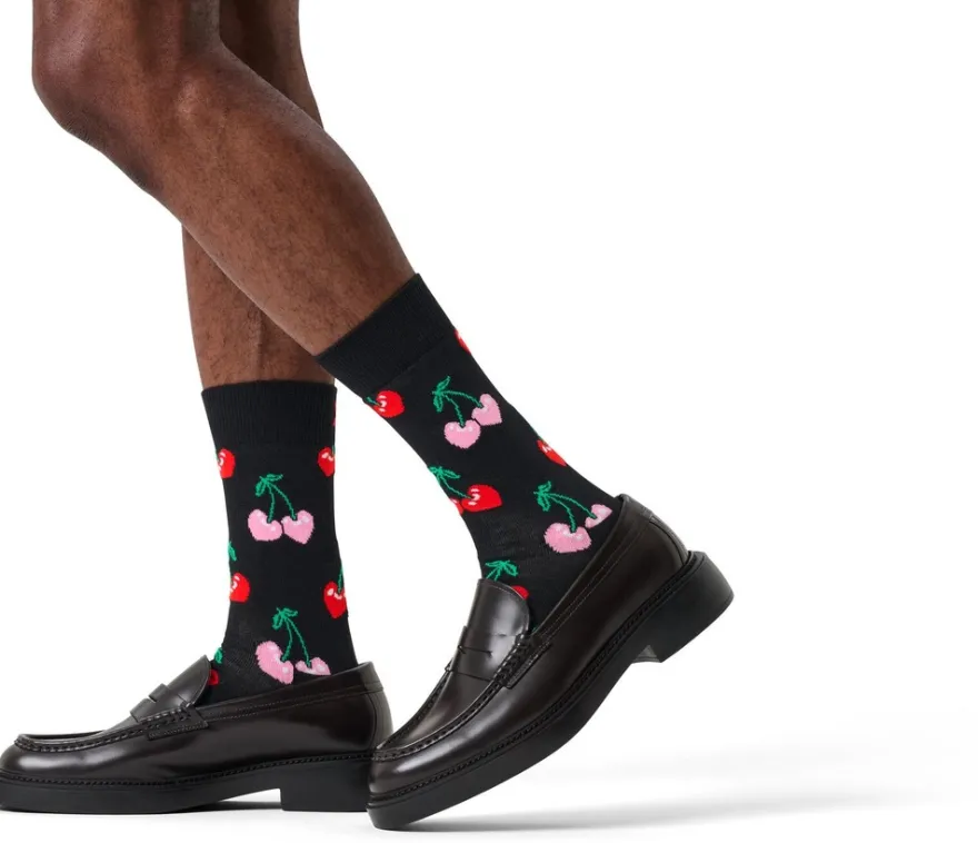 Happy Socks Cherry Heart sukat