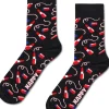 Happy Socks Lipstick Short Crew sukat