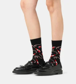 Happy Socks Lipstick Short Crew sukat
