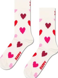 Happy Socks Pixel Heart sukat