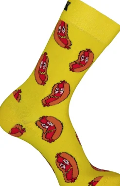 Happy Socks Smelly Hot Dog sukat