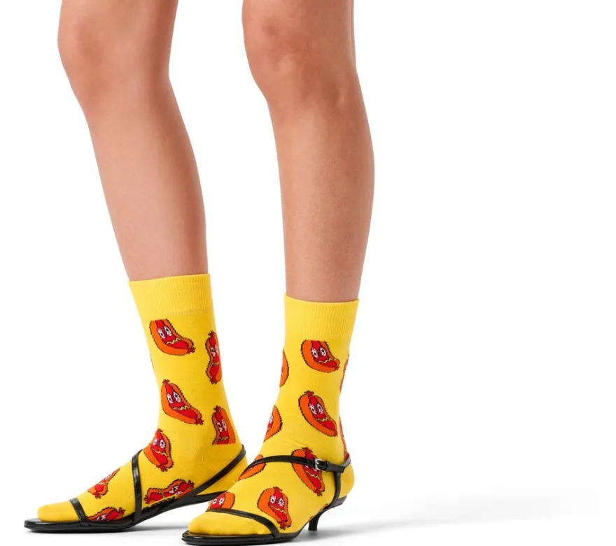 Happy Socks Smelly Hot Dog sukat