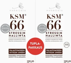 Harmonia KSM66 ravintolisä tuplapakkaus 2x120 kaps.