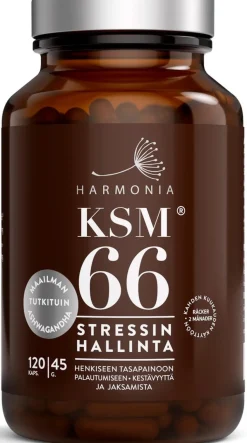 Harmonia KSM66 ravintolisä tuplapakkaus 2x120 kaps.
