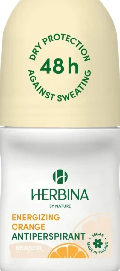 Herbina 50ml antiperspirantti roll-on Energizing Orange