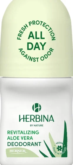 Herbina 50ml deodorantti roll-on Revitalizing Aloe Vera
