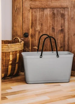 Hinza laukku L light grey