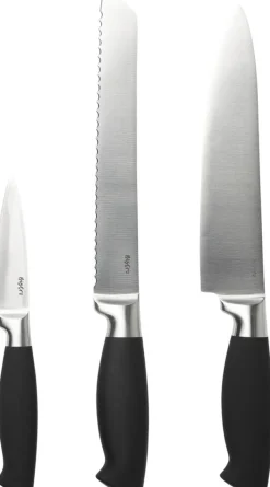 Åhlens Home Bistro veitsisetti 3 kpl hopea