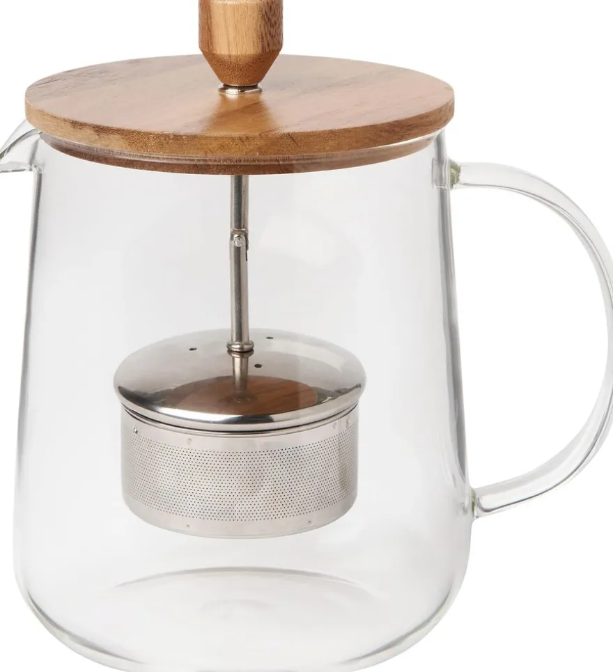 Åhlens Home teekannu 1,3 l puukannella