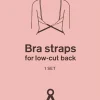 Åhlens Low back strap 1 pcs Clear