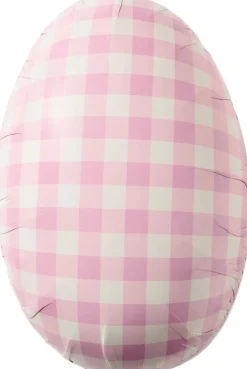 Åhléns Ginham paperinen koristemuna 30 cm pinkki