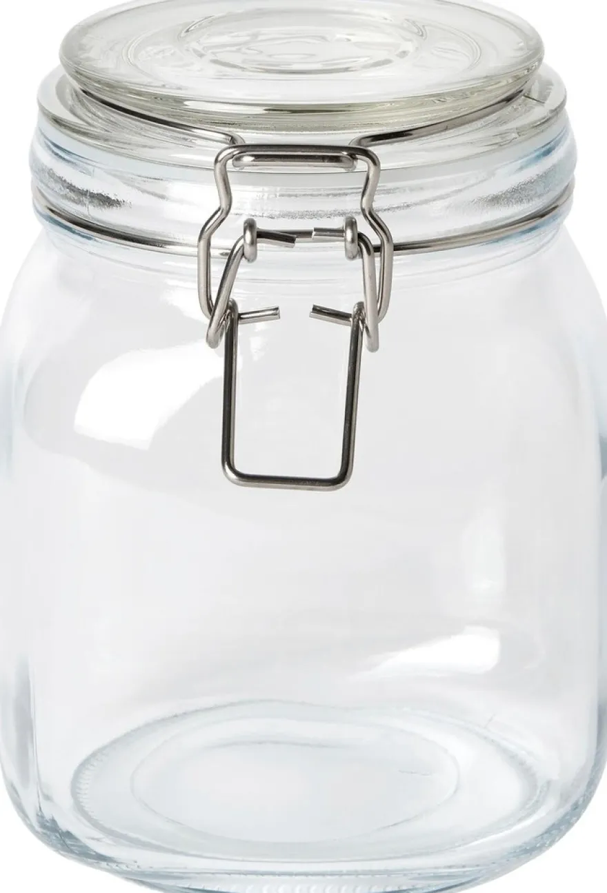Åhléns Home BISTRO Lasipurkki kannella 1L kirkas