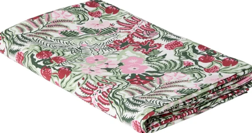 Åhléns Home Florette pöytäliina 145x250 cm vihreä