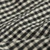 Åhléns Home Mini Gingham tyynyliina 50x60 cm musta ruudullinen