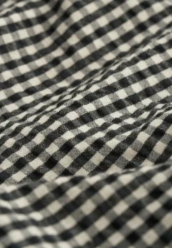 Åhléns Home Mini Gingham tyynyliina 50x60 cm musta ruudullinen