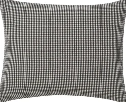 Åhléns Home Mini Gingham tyynyliina 50x60 cm musta ruudullinen