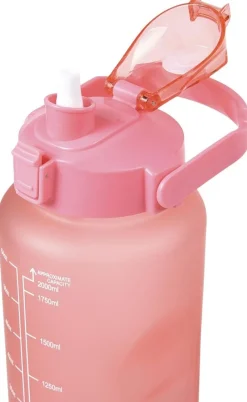 Åhléns Home Motivation juomapullo 2 L pinkki