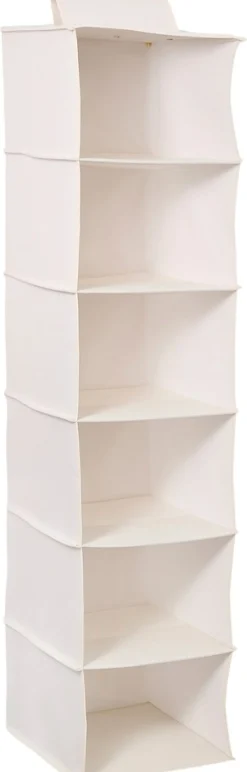 Åhléns Home Noah säilytyslokerikko 6 hyllyä beige
