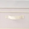Åhléns Home Noah säilytyslokero kannella 38x27x19 cm beige