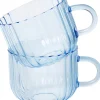 Åhléns Home Rill lasi 2 kpl sininen 40 cl