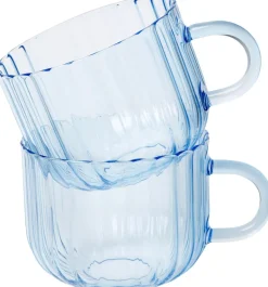 Åhléns Home Rill lasi 2 kpl sininen 40 cl