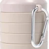 Åhléns Home Silicon kokoontaittuva juomapullo S beige