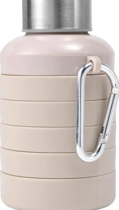Åhléns Home Silicon kokoontaittuva juomapullo S beige