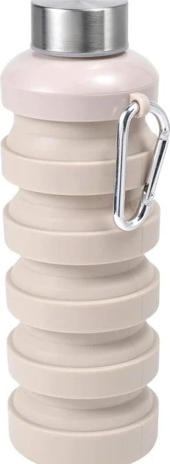 Åhléns Home Silicon kokoontaittuva juomapullo S beige