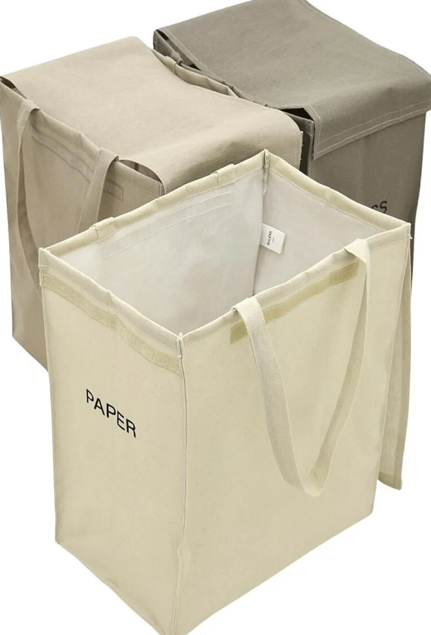 Åhléns Home säilytyskorisetti 3 pack Recycle 22x35x45 cm Beige Multi