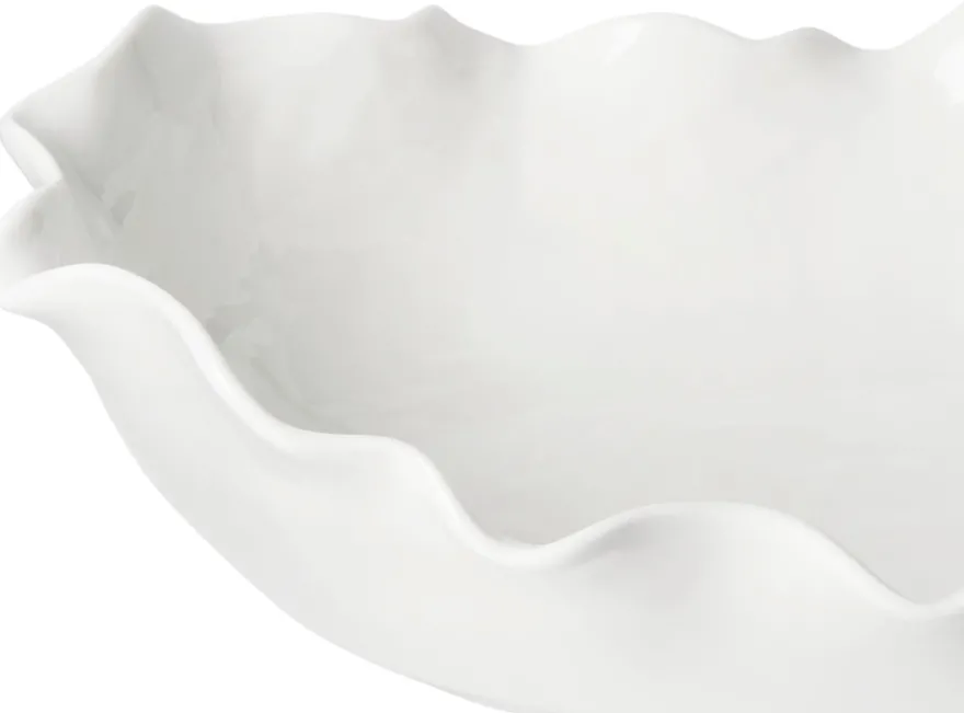 Åhléns Home Skira tarjoilukulho 34,4x21 cm valkoinen