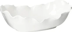 Åhléns Home Skira tarjoilukulho 34,4x21 cm valkoinen
