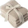 Åhléns Home Stella pyyhesetti 4 kpl 30x30cm beige