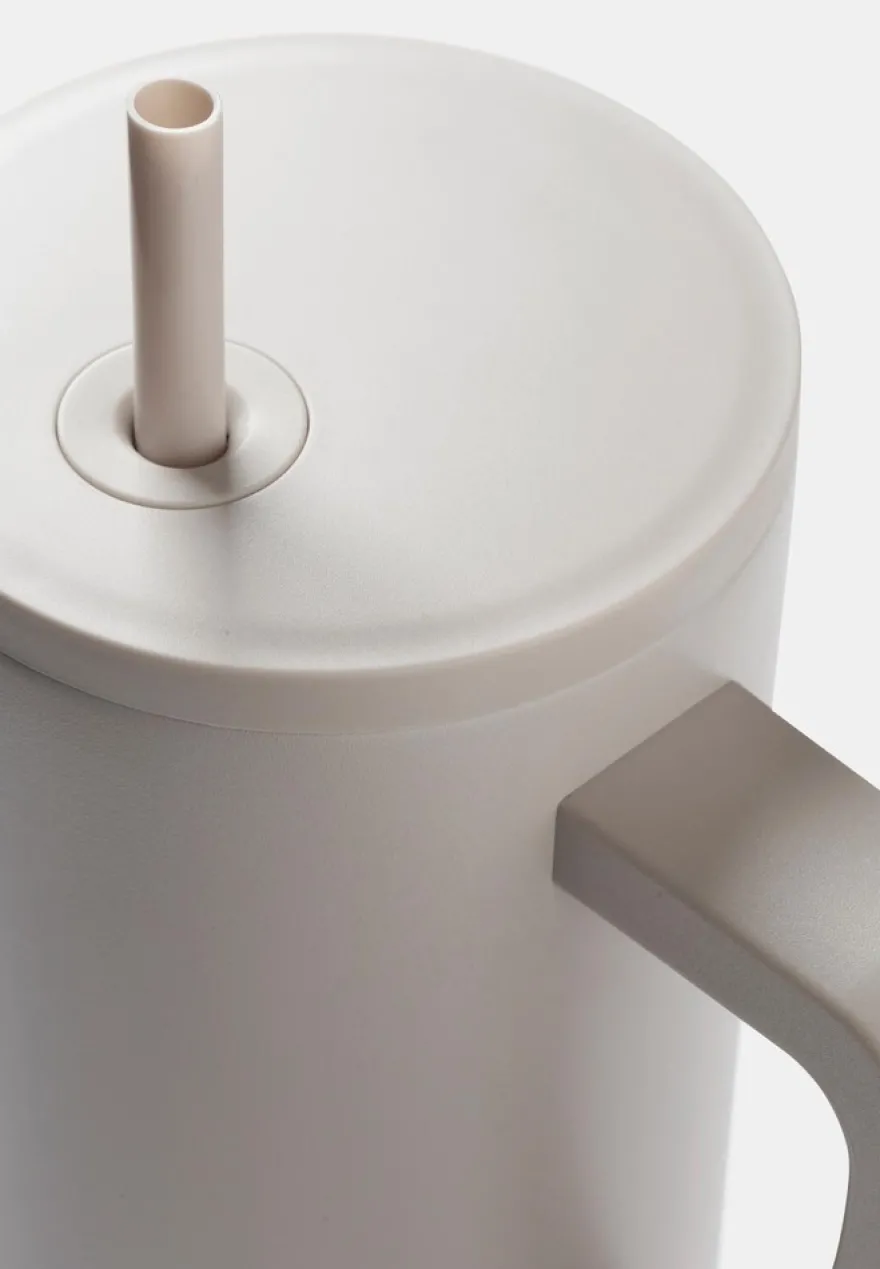 Åhléns Home termosmuki kahvalla 1,18L beige