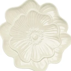 Åhléns Home Vallmo lautanen 22 cm luonnonvalkoinen