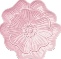 Åhléns Home Vallmo lautanen 22 cm pinkki