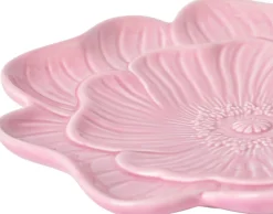 Åhléns Home Vallmo lautanen 22 cm pinkki