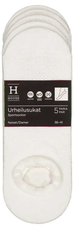House naisten sneakersukat 214H062311 5-pack
