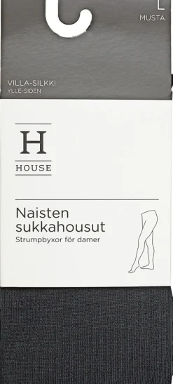House naisten sukkahousut villa-silkkisekoitetta