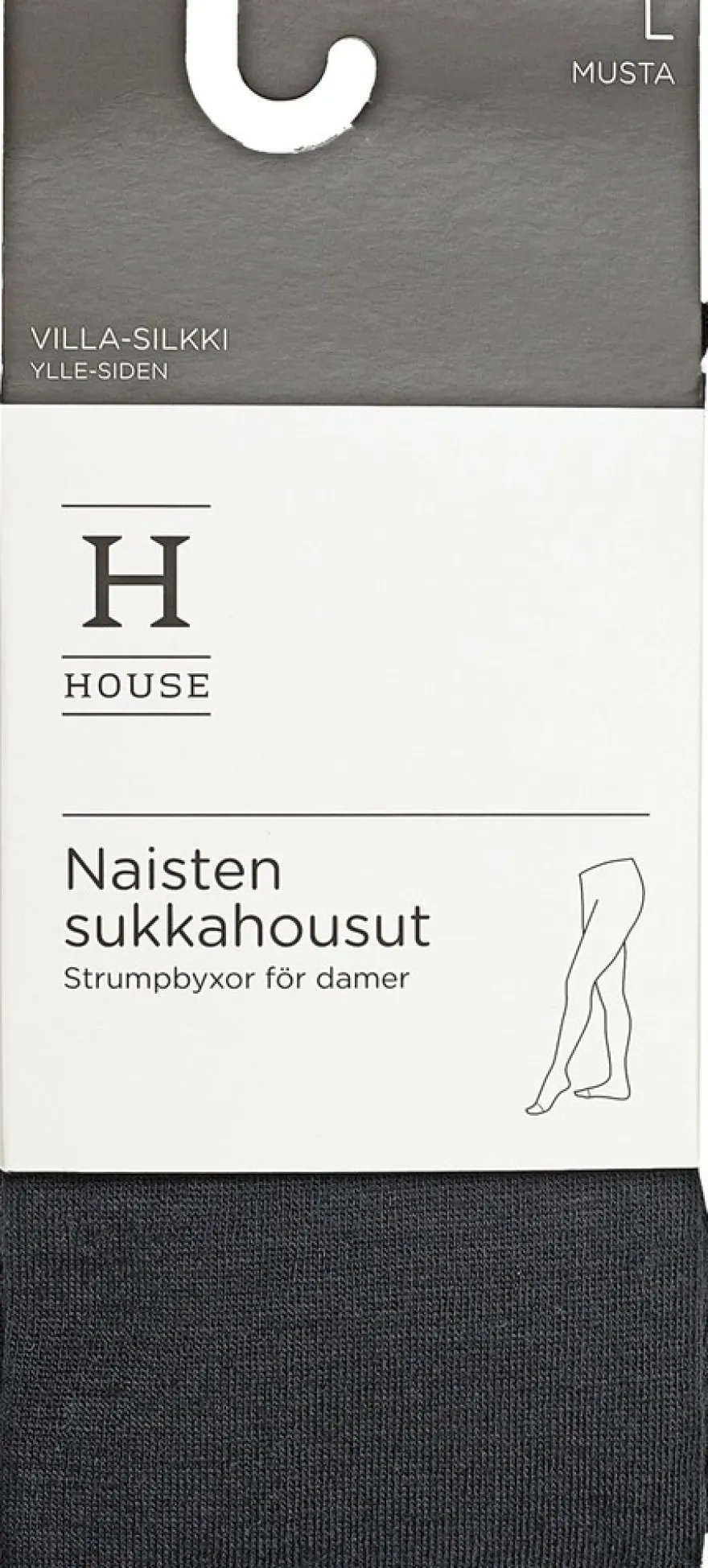 House naisten sukkahousut villa-silkkisekoitetta