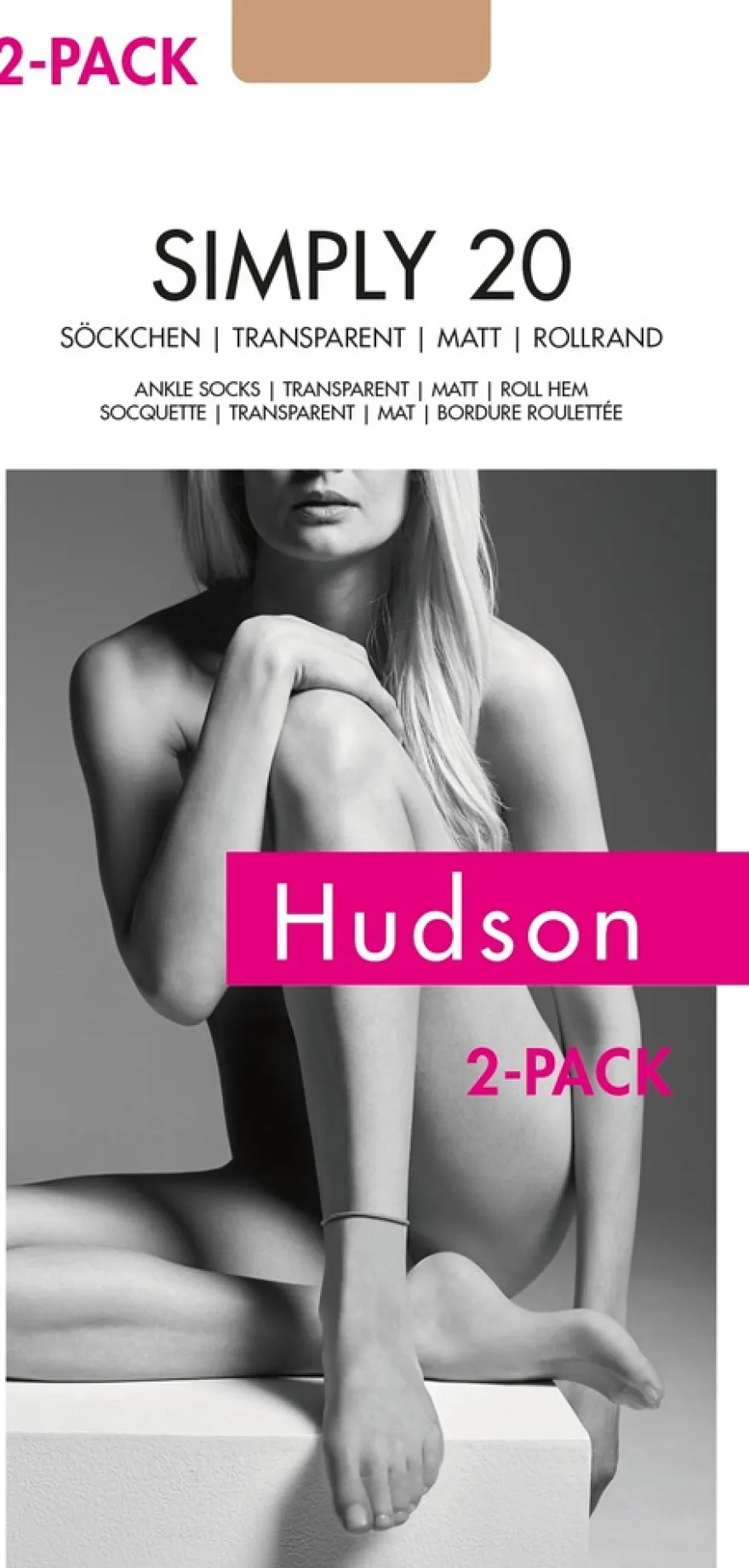 Hudson Simply 20 nilkkasukat 2 paria