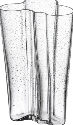 Iittala Aalto maljakko 201mm kuplalasi kirkas