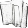 Iittala Aalto maljakko 160 mm kuplalasi kirkas