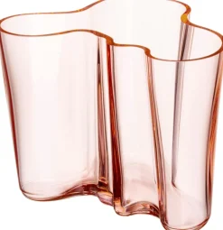 Iittala Aalto maljakko 160mm lohenpunainena