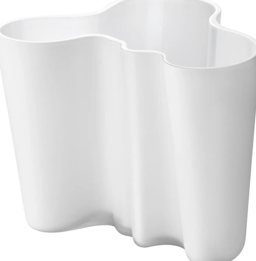 Iittala Aalto maljakko 160 mm mattavalkoinen