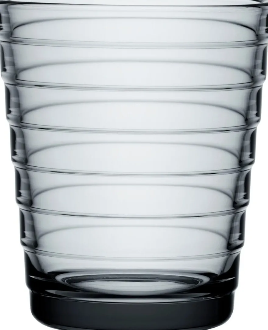 Iittala Aino Aalto juomalasi 22cl harmaa 2kpl