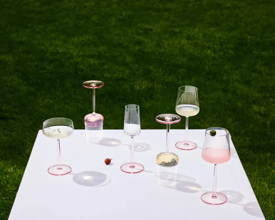 Iittala Essence ruusu 2 kpl punaviinilasi 45cl