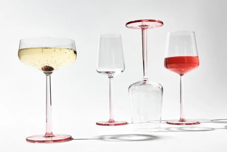 Iittala Essence ruusu 2 kpl punaviinilasi 45cl