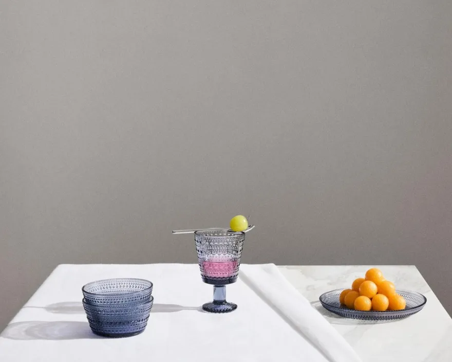 Iittala Kastehelmi kulho 23cl harmaa