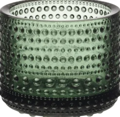 Iittala Kastehelmi kynttilälyhty 64 mm havunvihreä