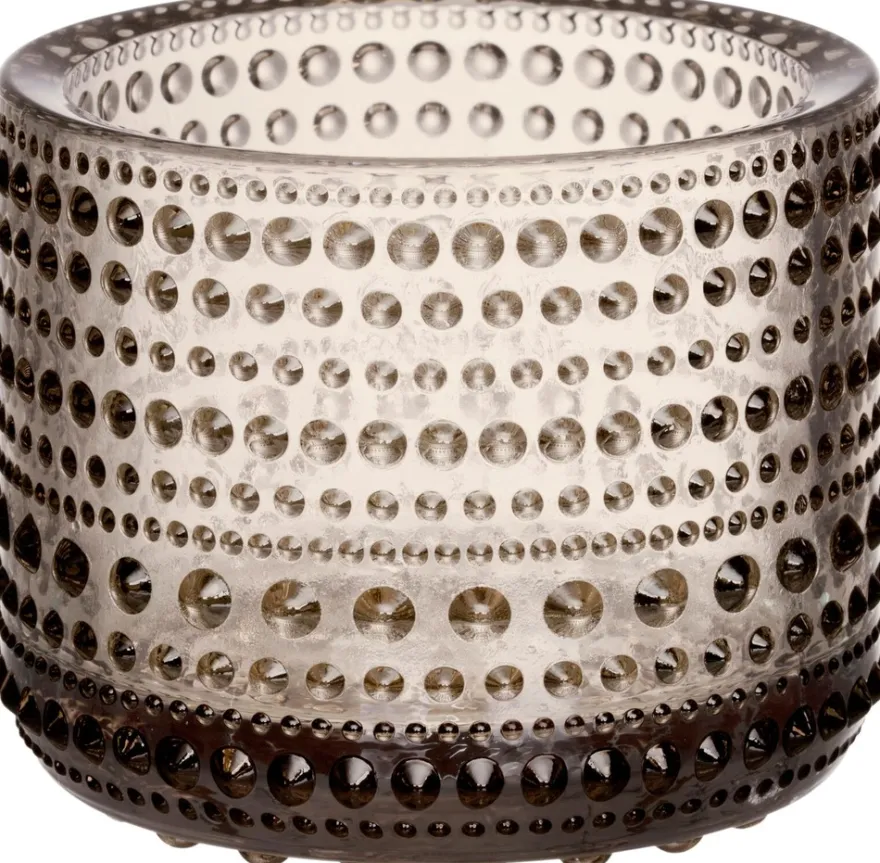Iittala Kastehelmi kynttilälyhty 64 mm pellava